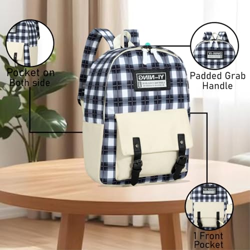 Image of Tinytot 30 Litre Japanese Korean Style School Bag Water-Resistant Laptop & Travel Backpack - Unisex Large 18 Inches Multipurpose Student Backpack for Boys & Girls, Men & Women