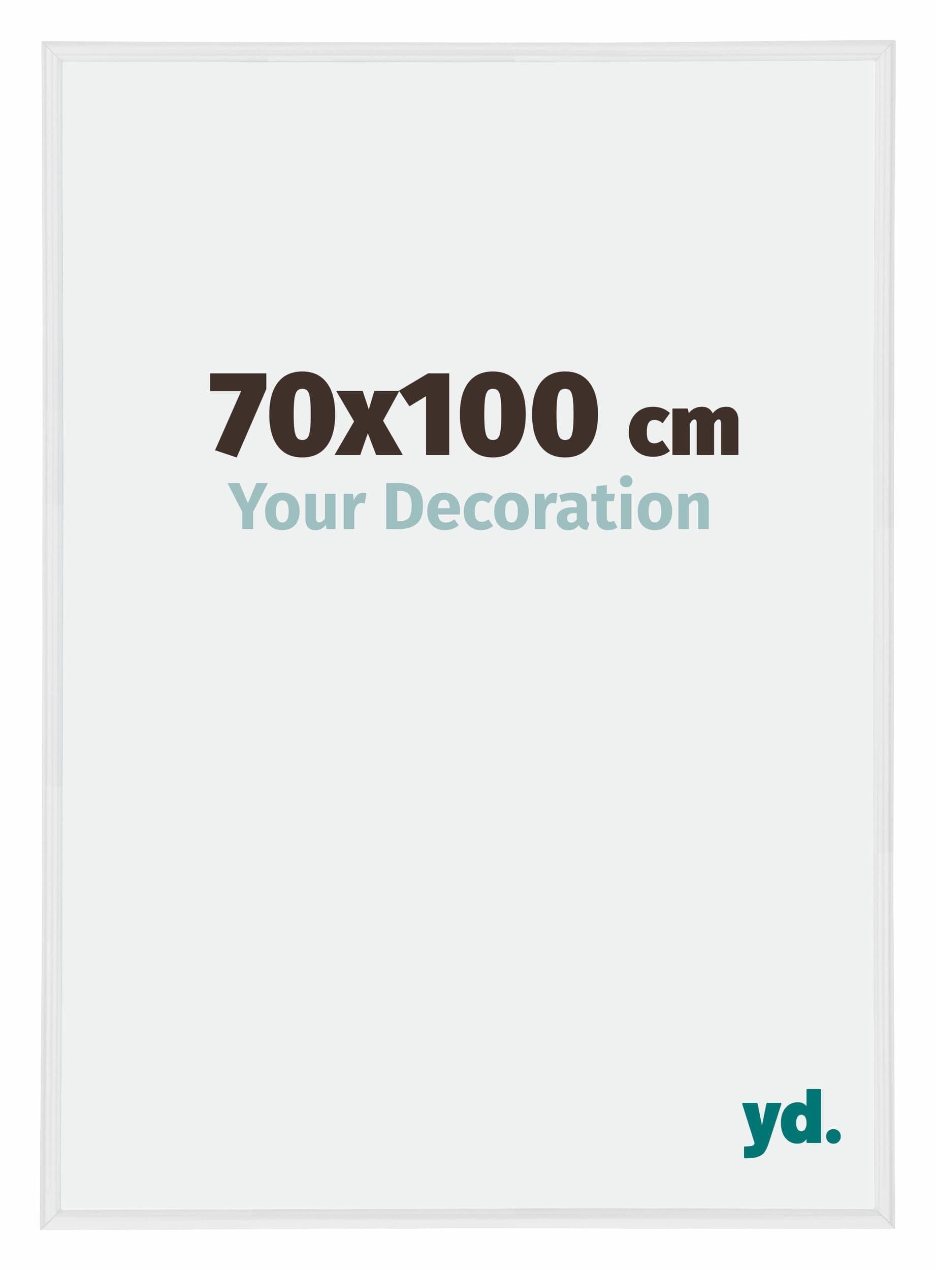 Your Decoration - Picture Frame 70x100 cm - White High Gloss - Decorative Wall Frame in Plastic with Antireflection - Frame 70x100 - Annecy — image 1