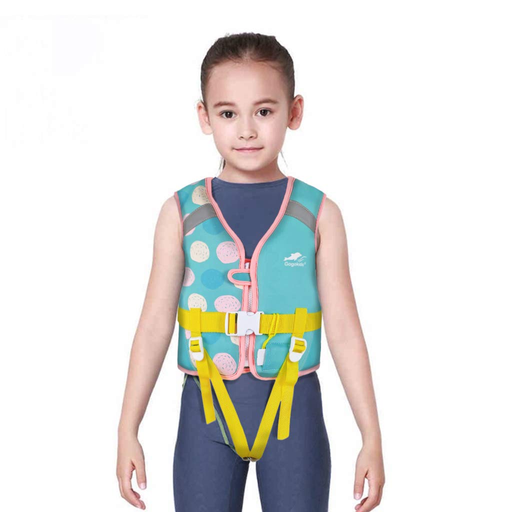 Gogokids Kids Float Jacket Swim Vest - Children Flotation Swimsuit Boys Girls Buoyancy Swimwear Swimming Learning : Sports & Outdoors