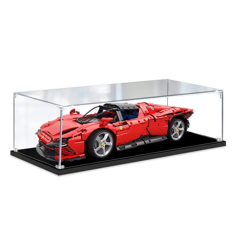 Sponsored Ad – Acrylic Display Case for 42143 Technic Ferrari Daytona SP3, Transparent Dustproof Display Box, 62 x 30 x 20CM