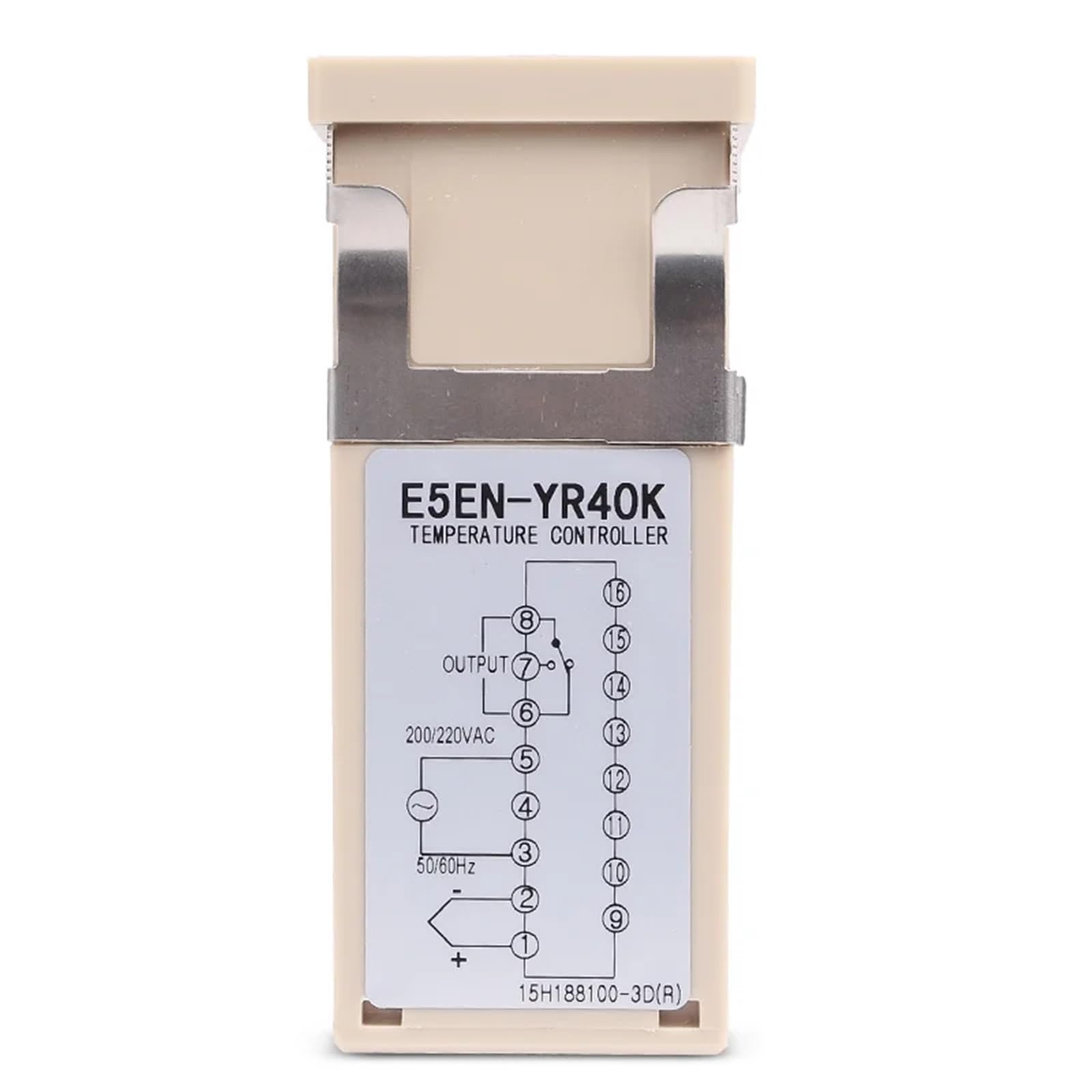 Cyfrowy regulator temperatury ON/OFF, czujnik E5EN, wejście typu K, wyjście przekaźnikowe, 3-cyfrowy wyświetlacz 110V 220V AC