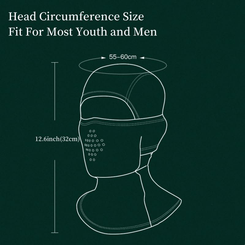 Camo Balaclava Face Mask for Men Women UV Sun Protection Cycling Neck Scarf Gaiter Head Breathable Motorcycle - Image 3