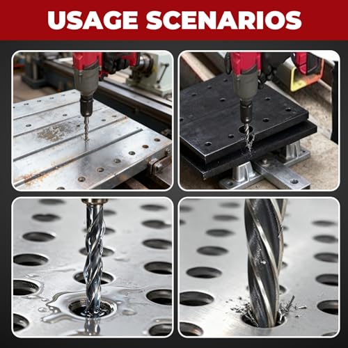 Image of Nakkaa 5 /8 inch Drill Bridge Reamer Construction Reamer with 1 /2 inch Shank Chuck