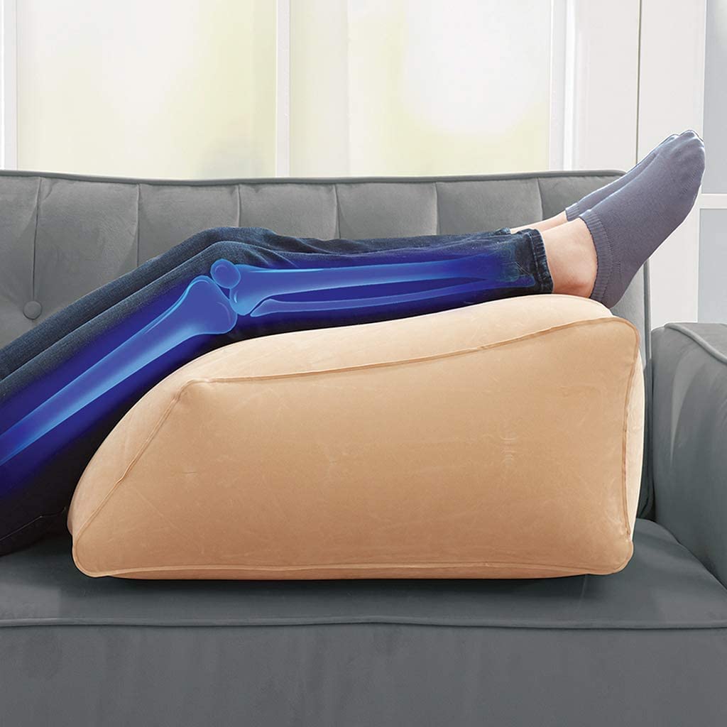 Leg Elevation Pillow, Valuxe Wedge Pillow, Inflatable Leg Rest Cushion