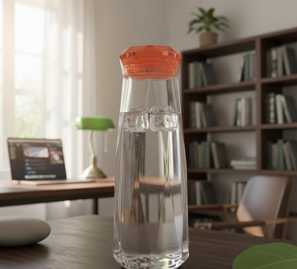 Strong build water bottle designed for long lasting performance during workouts trips school college and office hours