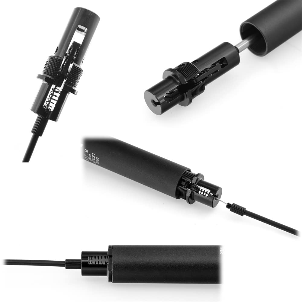 Tige De Selle pour Vélo,27.2/28.6/30.0/30.4/30.8/31.6/33.9mm Télescopique pour Vélo,Hydraulique À Distance avec Câbles,Tube De Selle d'ascenseur De Contrôle De Ligne De Vélo De MTB VTT,27.2mm