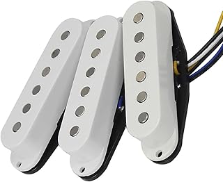 3PCS Single Coil Pickup Electric Guitar Pickups White 50/50/52mm For Guitar guitar pickup set