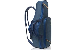 Best Saxophone Case for Alto Sax: Gig Bag with Flute Pocket and...