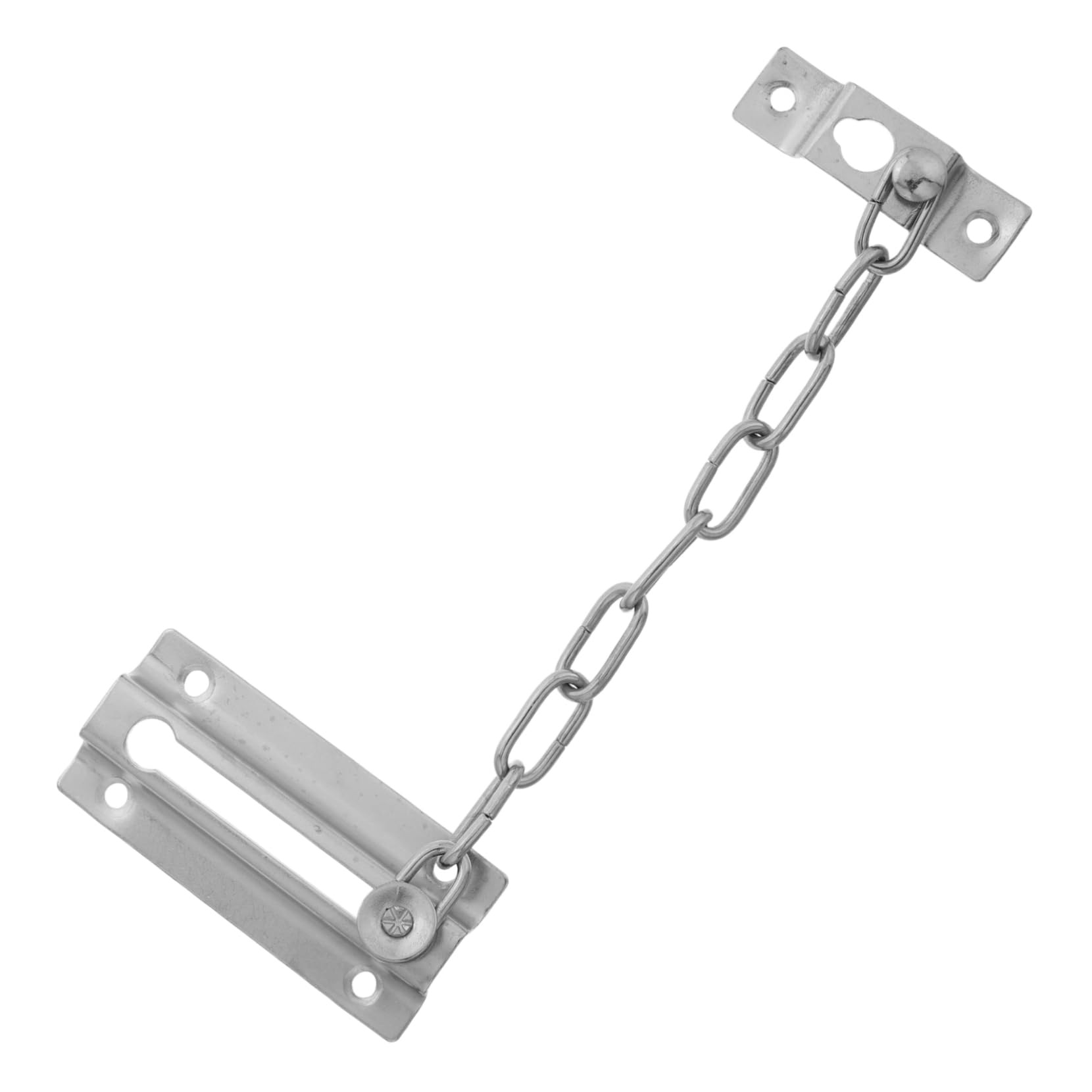 Mikikit Durable Door Chain Lock Theft Prevention for Front Doors Safety Chain for Boys and Girls and Pets