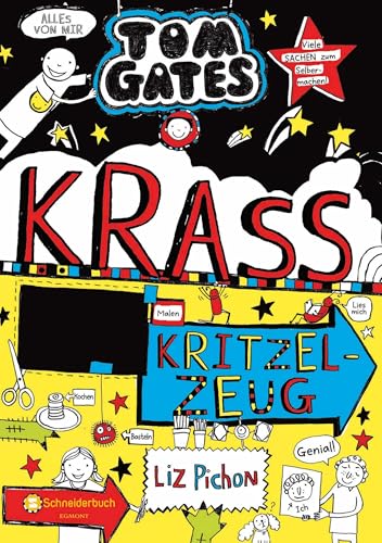 Tom Gates, Band 16: Krass cooles Kritzelzeug | Comic-Roman | Wenig Text und viele Kritzeleien für Lesemuffel | Unverwechselbarer Humor für Lesespaß bis zur letzten Seite (Tom Gates / Comic Roman)