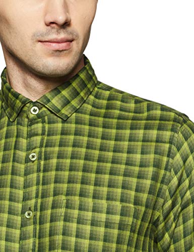 Image of Ruggers by Unlimited Men's Checkered Regular Fit Casual Shirt