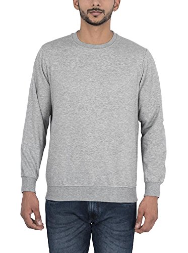 Image of Men's Round Neck Plain Sweatshirt for Winters