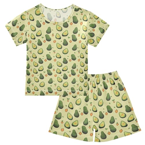 Avocado Fruit Pajama Set Pajamas Sleepwear Nightwear Loungewear Clothes Set B04038463