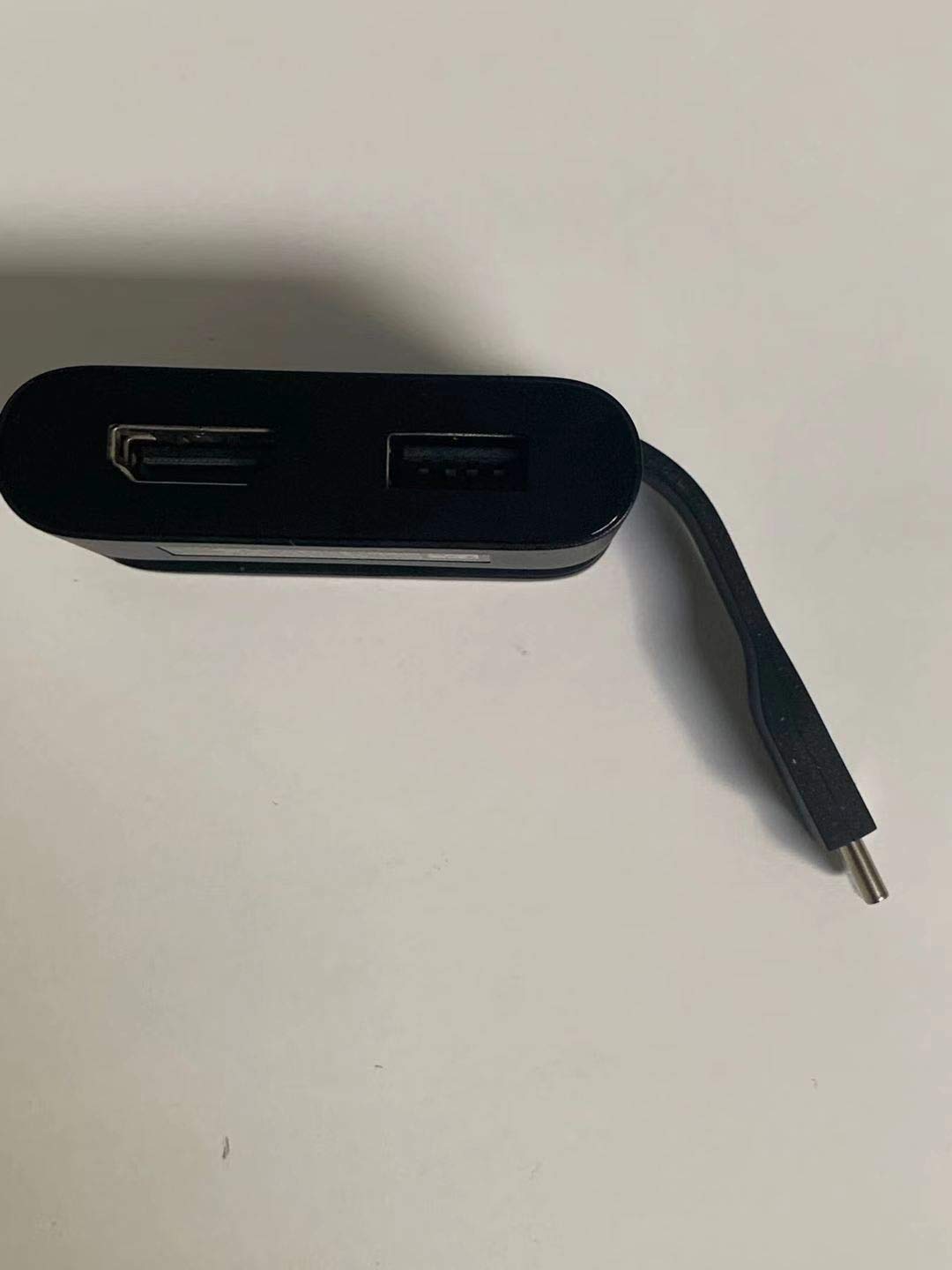 Dell USB-C to HDMI and USB 3.0 adapter, supports 4K@60Hz video output, 5 Gbps data transfer rate, compact design (WNW2H)