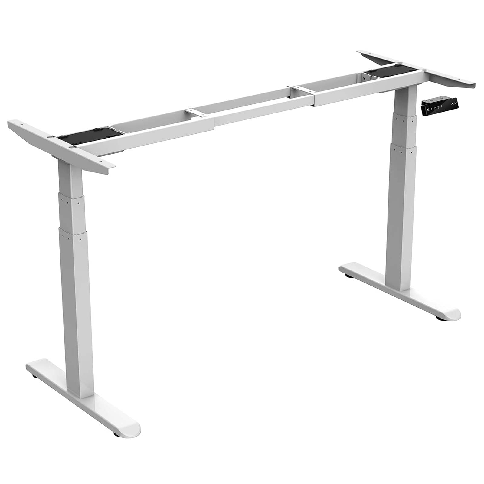 Buy Wistopht Electric Dual Motor Stand Up Desk Frame, 3 Stage Height
