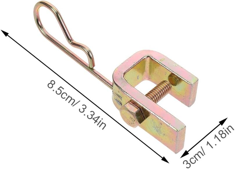 10pcs Dual Tire Valve Extension Clips Heavy Duty Metal Stem Clamp for Car Truck SUV Air Inflation Tool Preventing Air Leaks