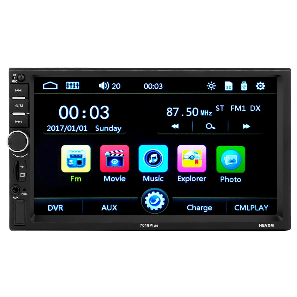 Car MP5 Player 7 Inch HD Touch Screen FM Radio USB