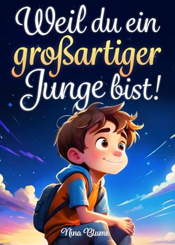 Weil du ein großartiger Junge bist: Inspirierende Geschichten über Mut, innere Stärke und Selbstvertrauen (Kinderbücher von Nina Blume)