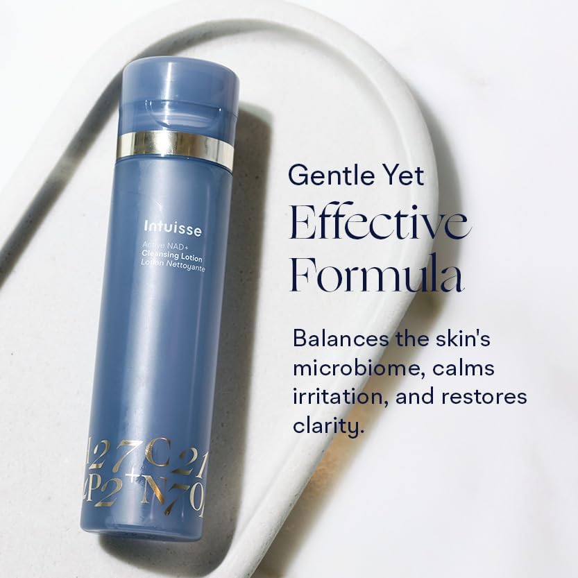 Active NAD+ Prebiotic Toner - Micellar Water & Makeup Remover– 5% Pharma-Grade NAD+ Cleanser with Centella Asiatica & A-Glucan Oligosaccharide – Swiss Liposomal Technology – 3.38 Fl Oz - Image 3