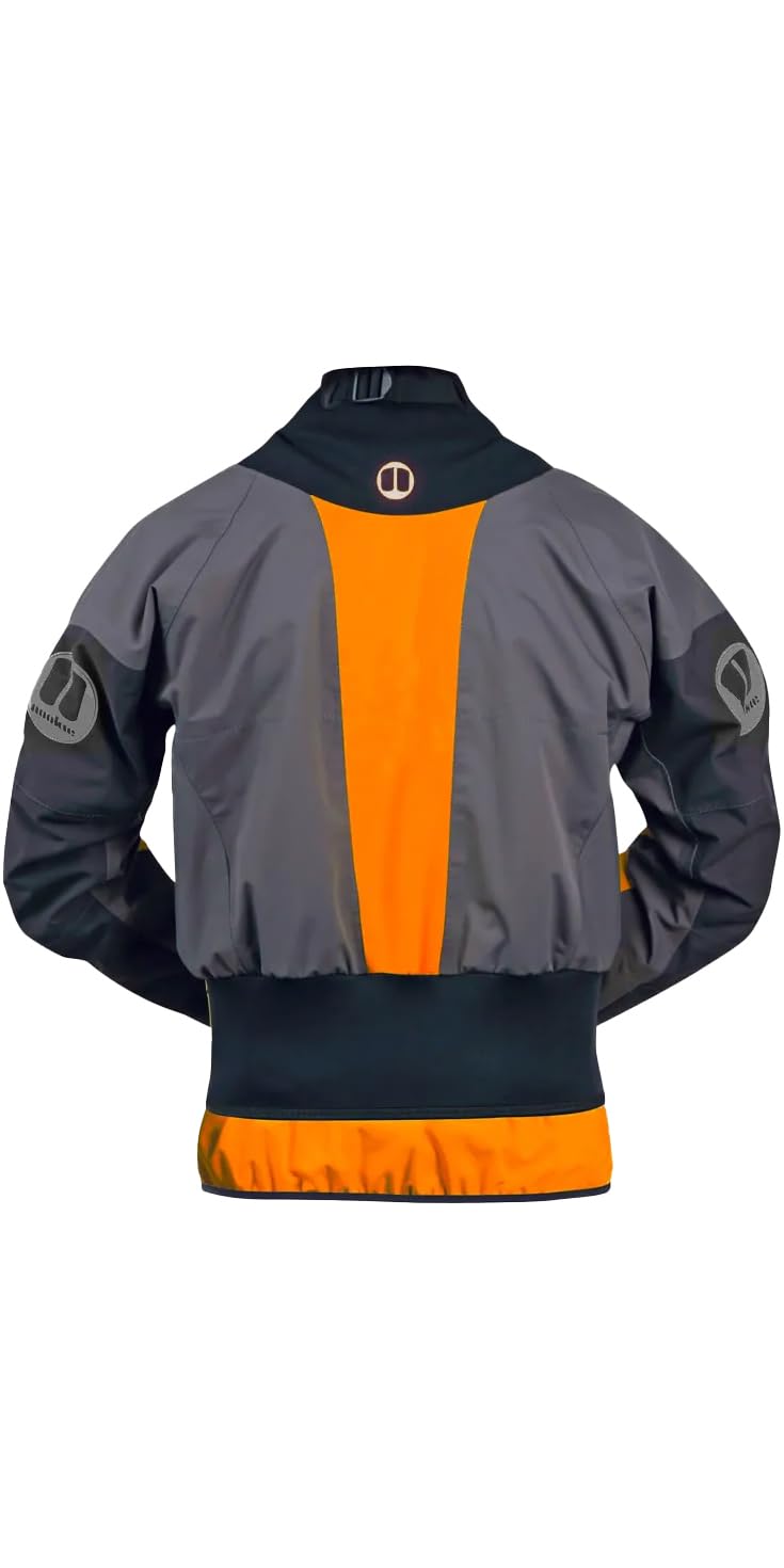 Nookie 2026 Rush White Water Jacket Ja20 - Arancio/Grigio Antracite -
