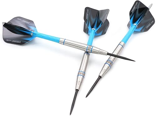 Miniatura 31 de CUESOUL Professional Tungsten Steel Tip Dart Set 85% Tungsten 22g/24g/26g-Glory Series