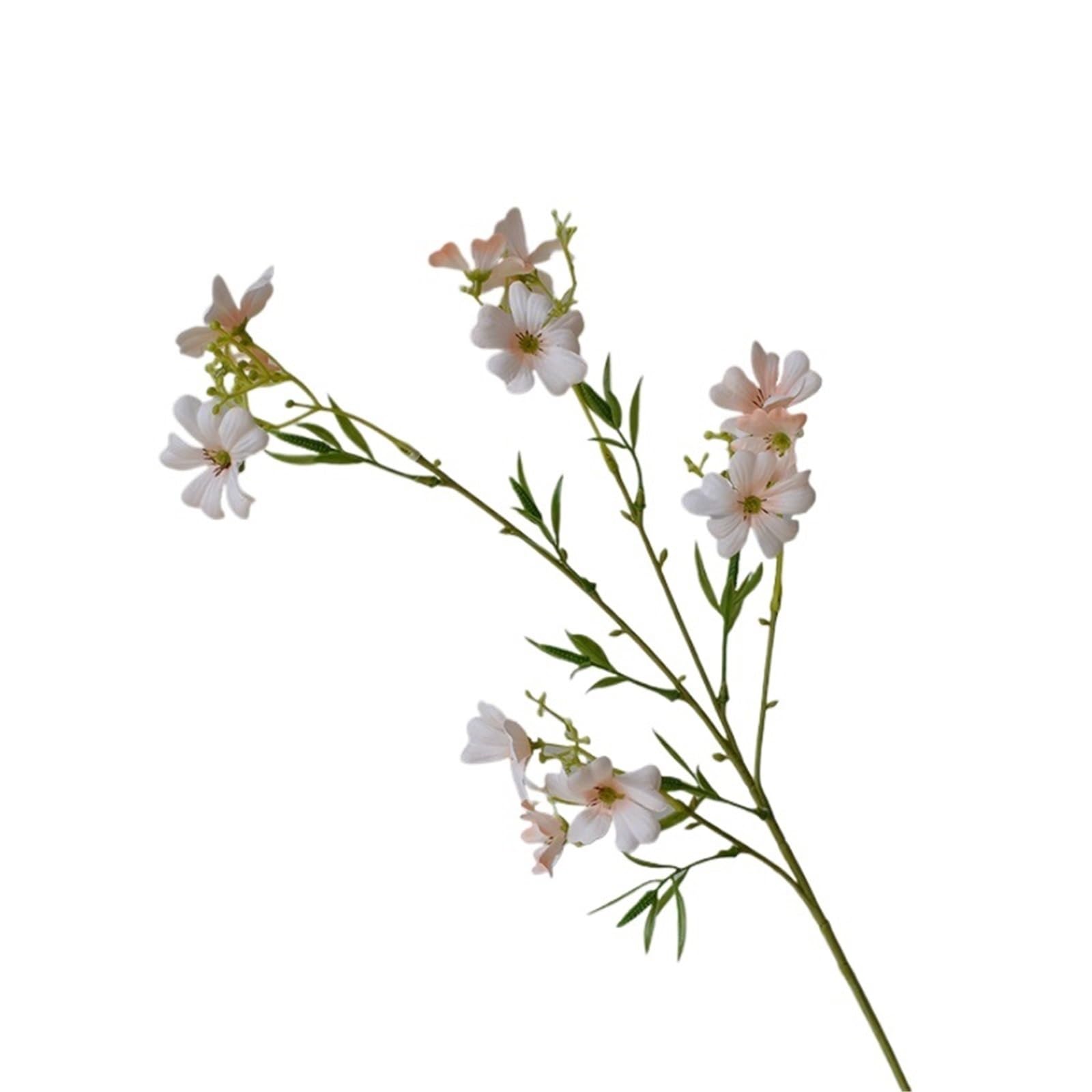 FonHNDG Artificial Flower Branches 5 Pcs Artificial Flowers Silk Daisy Party Garden Wedding Photo Props Decor(Color3)