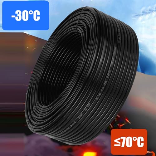 Câble électrique 45ft RVV isolant en cuivre pur toronné pour installation LED - 4