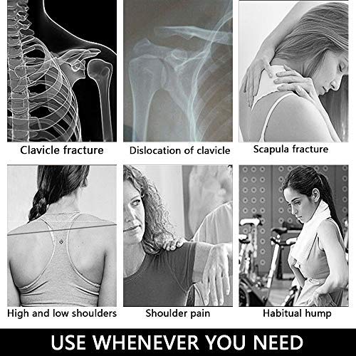 MCIGICM New Version Posture Corrector for Women and Men,Upper Back Brace Adjustable Back Straightener and Providing Pain Relief from Neck, Back & Shoulder (It's Not Suitable For Obese Customer)