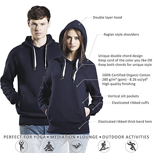 Pullover Hoodie for Women - Cotton Fleece Jacket - Womens Hooded Sweatshirt3