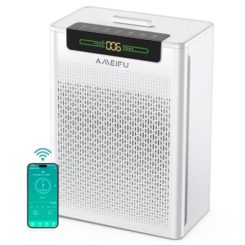 Image of Air Purifiers for Home Large Room Up to 3000 ftwith Smart APP Control | Pet Air Purifier with Hepa Air Purifier with Washable Filters and PM 2.5 Display Pets Hair, Pollen, Dander, Smoke