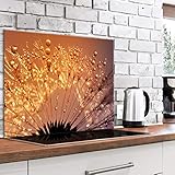 artgeist Tempered Glass Backsplash for Kitchen Splashback Printed Toughened Glass Cooker Protector...