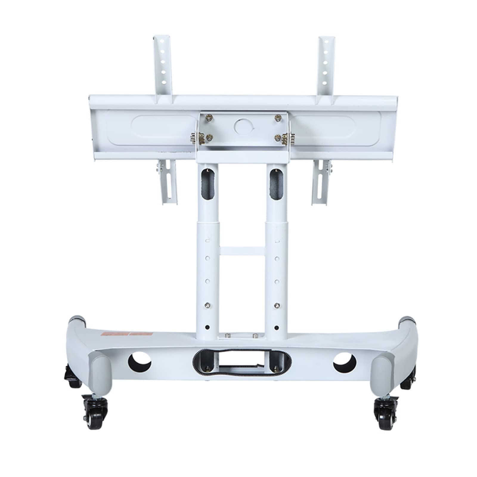 asdchZen Low Height Monitor Cart,0-90°Adjustable Viewing Angle Rolling Tv Stand,Mobile Tv Cart With Wheel For 32-75 Inch Flat Curved Screen Tv,A