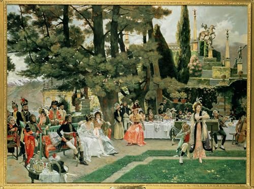 Tableau Napoléon Isola François Flameng pour une ambiance historique et poétique