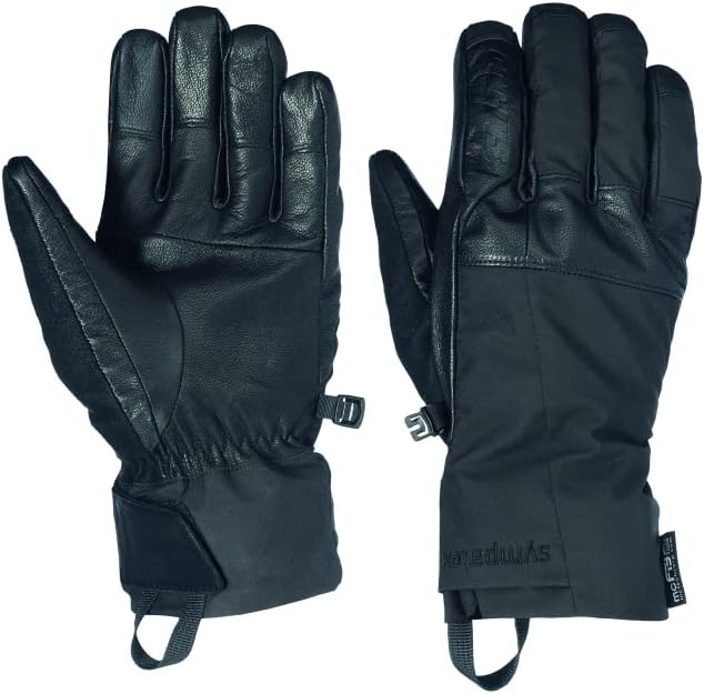 Ski-Doo BC ASPECT SHORT GLOVES MEN XL - Black