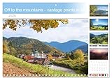 Off to the mountains - vantage points in Munich';s local mountains (Monthly Wall Calendar 2026 16.5" x 23.4" (open)), CALVENDO 14 Month Calendar