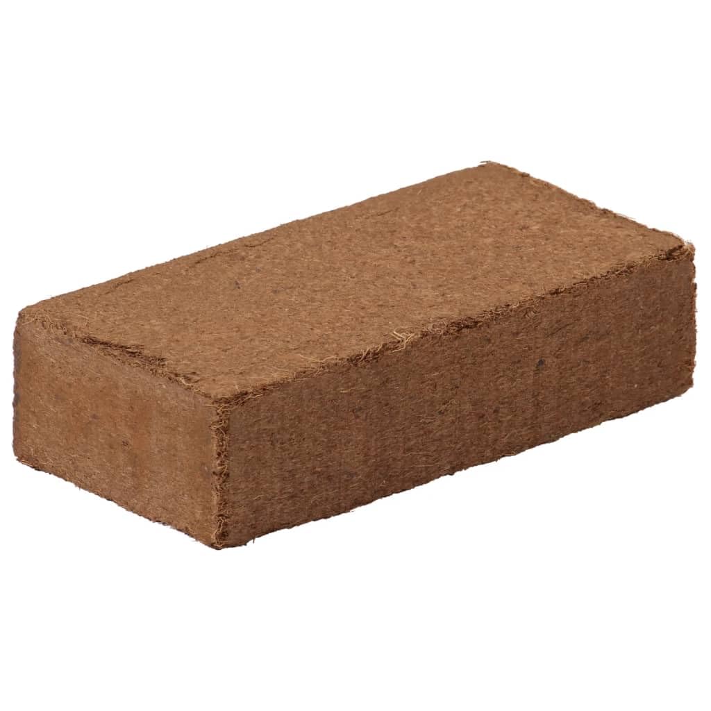 Kokosziegel 24 Stück Kokossubstrat für Pflanzen 15,6 kg Kokoserde für Garten Hydroponik Aussaat Stecklinge