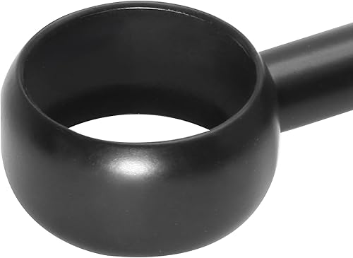 Miniatura 3 de Soporte de barra de cortina de montaje en techo, paquete de 2 soportes de brida de acero inoxidable de 2 pulgadas, soportes de brida de acero