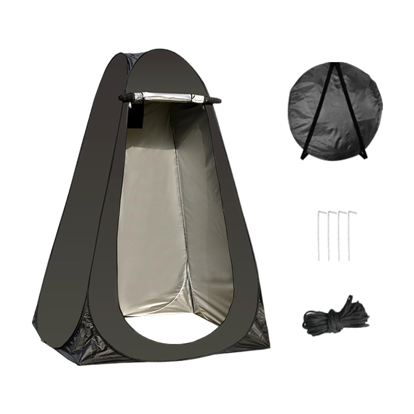 Tenda Spogliatoio Portatile Rifugio Temporaneo Per La Privacy | Tenda a Pop-Up da Esterno per Cambio Spogliatoio Per Donne Uomini Durante le Vacanze come Spogliatoio e Bagno