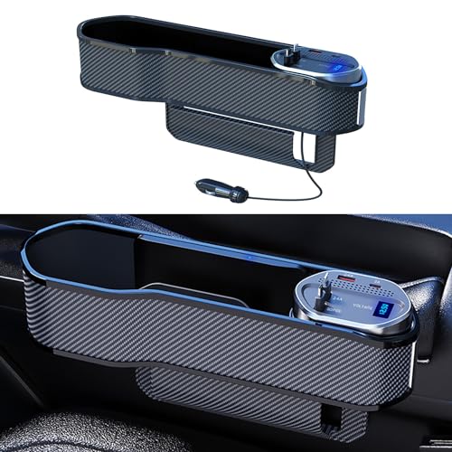 シートサイドポケット トヨタ アルファード ヴェルファイア 30系 2015 - 前期 後期 運転席と助手席兼用 サイド収納ボックス 隙間ポケット シガーソケット USBポート カーギャップボックス 落下防止 カップホルダー 隙間プラグ 隙間収納ボックス