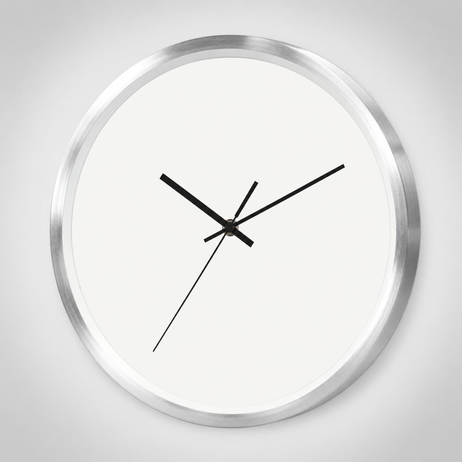 Horloge à Mécanisme Silencieuse, Argent