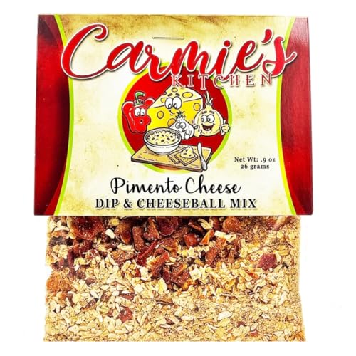 Carmie's Kitchen Pimento Cheese Dip & Cheeseball Mix, 0.9oz