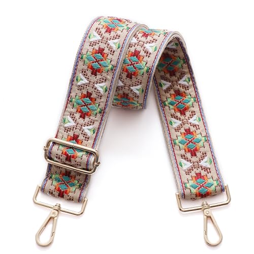 Image of S-Jacorry Purse Strap Replacement Crossbody Wide Shoulder Strap Adjustable Canvas Straps Handbag Strap Replacement Belts