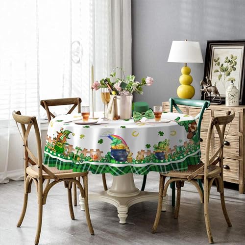 Hexagram-st-Patricks-Day-Tablecloth-Round-70-Inches-Spring-Table-Decor-Easter-Table-Cloth-St-Patricks-Tablecloth-Farmhouse-Table-Cloth-Table-Decorations-for-Home-Dinner-Party Hexagram st Patricks Day Tablecloth Round 70 Inches Spring Table Decor Easter Table Cloth St Patricks Tablecloth Farmhouse Table Cloth Table Decorations for Home Dinner Party