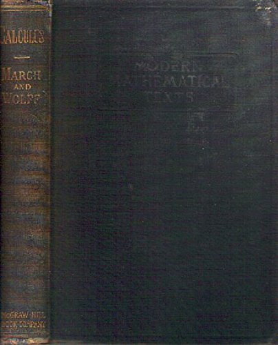 March and Wolf's Calculus B001AQCD26 Book Cover