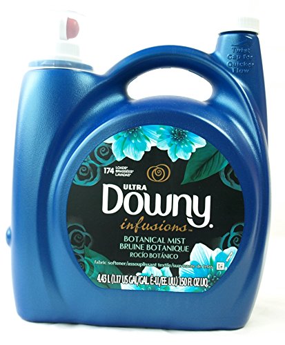 Downy Ultra Infusions Liquid Fabric Softener- He Compatible, 174 Loads, 150fl. Oz (Botanical Mist)