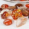 Factory Direct Craft Harvest Mix Marbles with Pumpkins, Leaves, and Acorns for Thanksgiving and Autumn Decorations - 2 Pounds #2