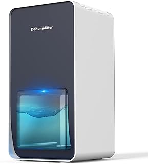 Sponsored Ad - LAOVER Dehumidifiers for Home 40oz(1200ml) Small Closet Dehumidifier with Multi-colorful LED Light, Up to 3...