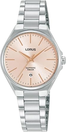 Lorus Woman Womens Analogue Quartz Watch with Stainless Steel Bracelet RJ269BX9