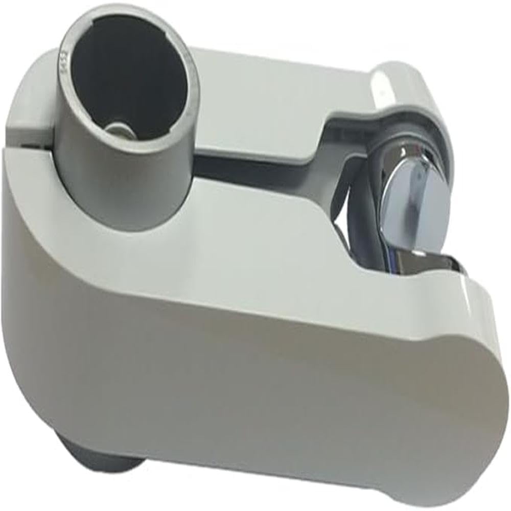 Aqualisa White 910599 Pinch Grip Sliding Shower Handset Holder, Half 25Mm