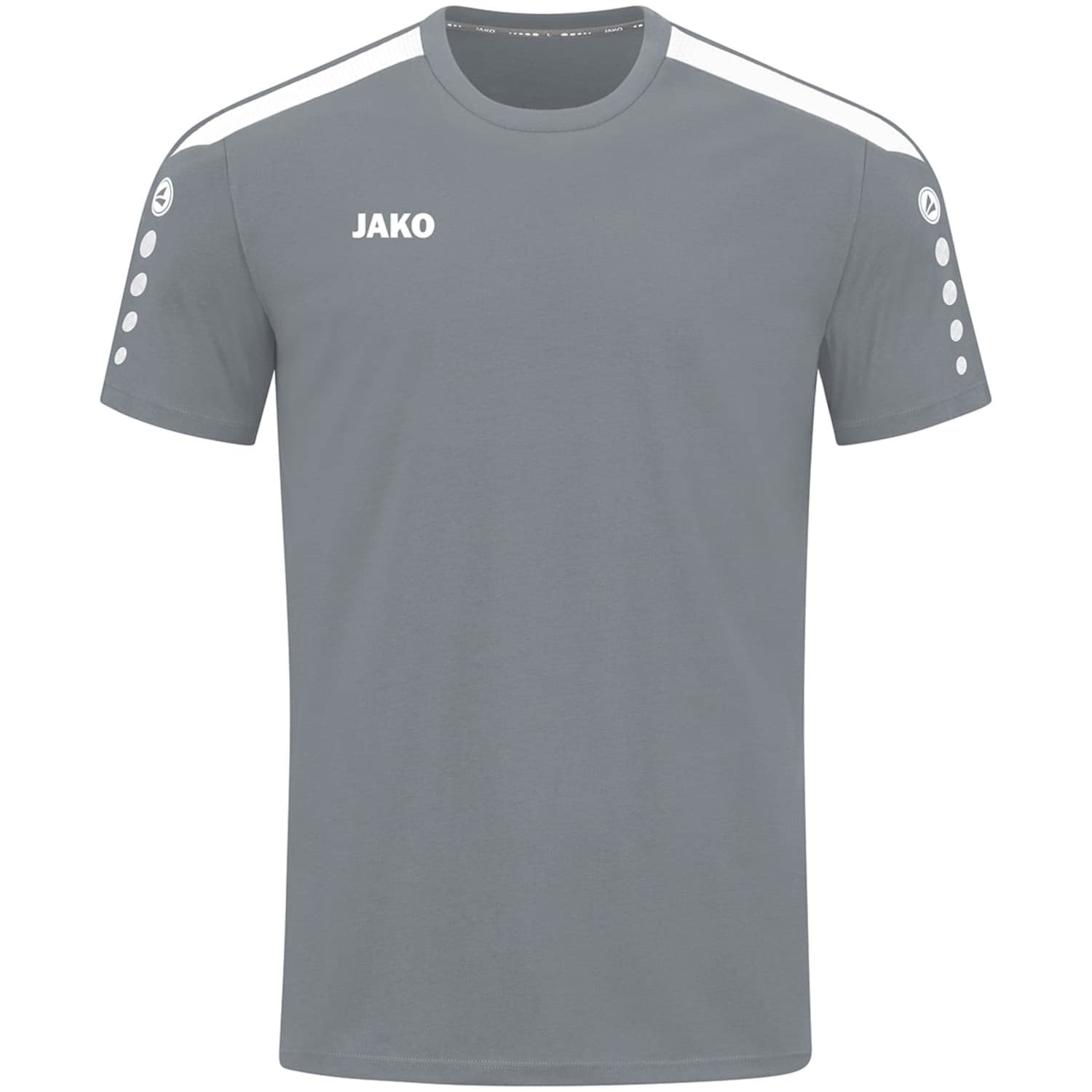 JAKO Kinder T-Shirt Power, Steingrau, 140